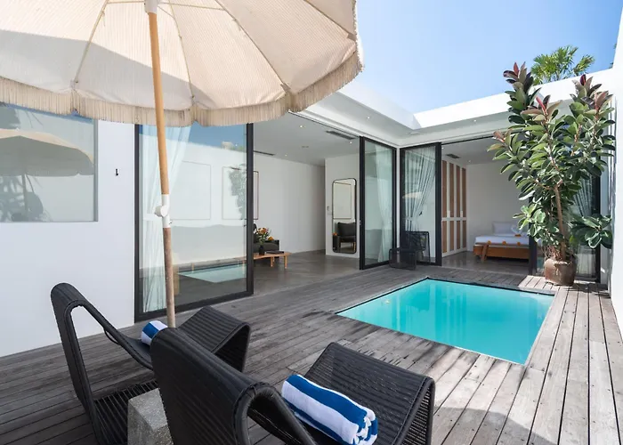 Private 1br Pool In Canggu, Closable Livingroom, 5mins Ride To Atlas Club ヴィラ *