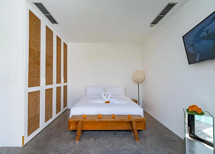 ヴィラ Private 1br Pool In Canggu, Closable Livingroom, 5mins Ride To Atlas Club *