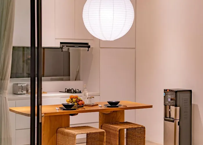 Private 1br Pool In Canggu, Closable Livingroom, 5mins Ride To Atlas Club チャングー