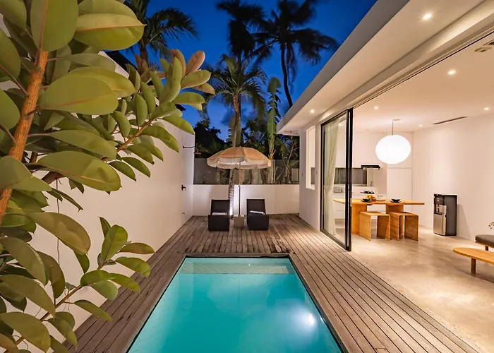 Private 1br Pool In Canggu, Closable Livingroom, 5mins Ride To Atlas Club ヴィラ