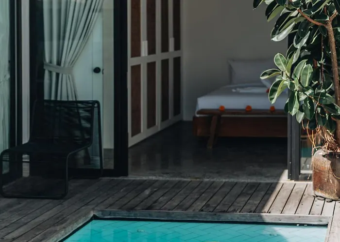 ヴィラ Private 1br Pool In Canggu, Closable Livingroom, 5mins Ride To Atlas Club