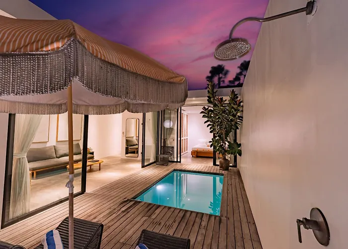 Private 1br Pool In Canggu, Closable Livingroom, 5mins Ride To Atlas Club ヴィラ