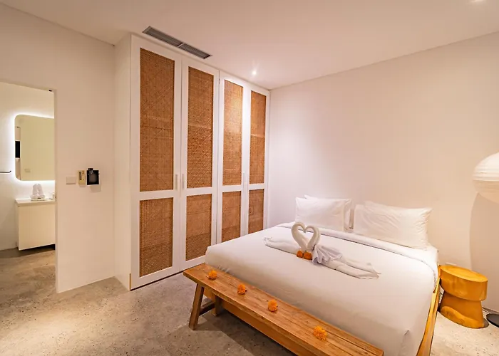 ヴィラ Private 1br Pool In Canggu, Closable Livingroom, 5mins Ride To Atlas Club *