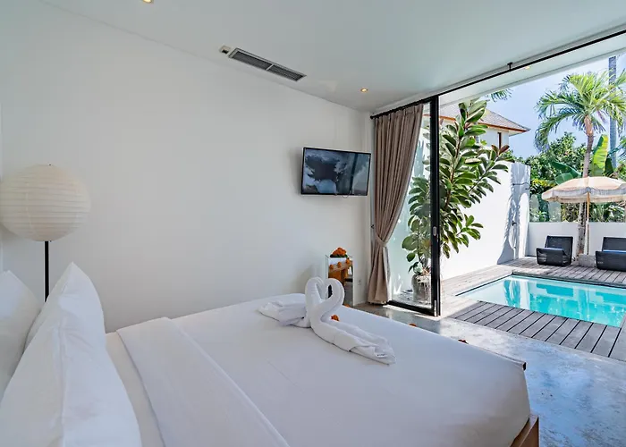 ヴィラ Private 1br Pool In Canggu, Closable Livingroom, 5mins Ride To Atlas Club チャングー