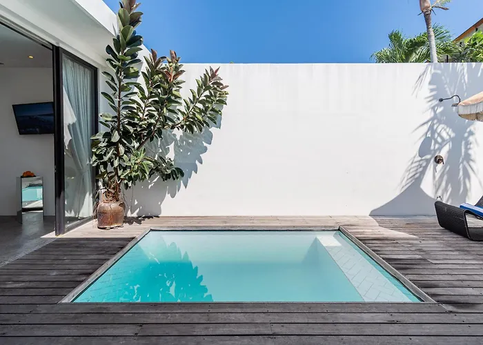 Private 1br Pool In Canggu, Closable Livingroom, 5mins Ride To Atlas Club *